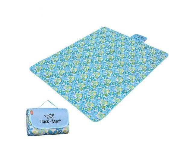 Trackman TM64091 145x1801CM Outdoor Portable Oxford Picnic Mat Moistureproof Camping Pad Blanket - Lily